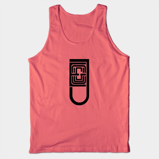 Jesus Bullet Black Tank Top by Shapetrix